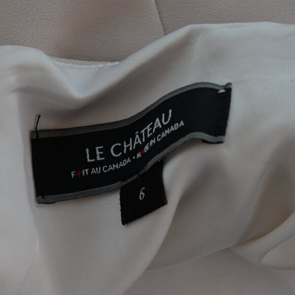 Y2K Bias Cut Satin Cream Slip Skirt Sz 6 - Picture 4 of 9